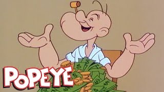 Classic Popeye Episode 4 Popeye and the Phantom AND MORE [upl. by Esekram474]