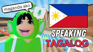 MM2 But I Speak In TAGALOG FUNNY Murder Mystery 2 [upl. by Peckham]