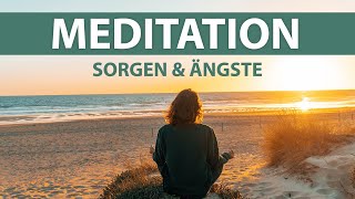 Geführte Meditation gegen Sorgen und Ängste  Innere Unruhe loswerden 10 Minuten [upl. by Ola]