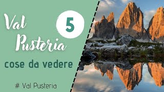 Val Pusteria cosa vedere 5 attrazioni da non perdere [upl. by Axe654]