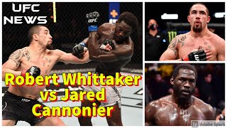 Robert Whittaker vs Jared Cannonier Highlights [upl. by Beeck290]