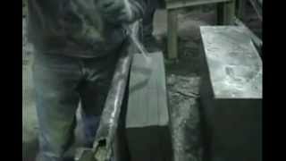 The process of making Vermont roofing slate YouTube [upl. by Elwee]