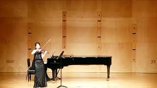 B Bartok 6 Romanian Dances 윤혜원 바이올린 리사이틀 2018 [upl. by Parnas]