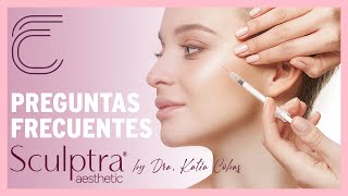 Preguntas frecuentes sobre SCULPTRA FACIAL con la DRA KATIA COBAS [upl. by Siocnarf]