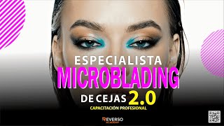 Capacitación online profesional en Microblading  Cejas [upl. by Dadirac]