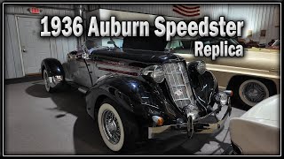 1936 Auburn Boattail Speedster Replica at Druk Auto Sales Ramsey Minnesota [upl. by Negris]