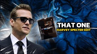 That one Harvey Specter Edit 4K60fps  Suits Edit  Goat of Law [upl. by Cykana]