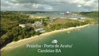 Prainha de Aratu  Candeias BA  Drone [upl. by Kaczer]