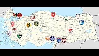 Tff 1 Lig Takımlarını Şarkılarla Anlatmak ⚽🎵🇹🇷 [upl. by Alica]