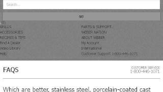 Stainless Steel Vs PorcelainCovered Cast Iron Grills [upl. by Assirehc]