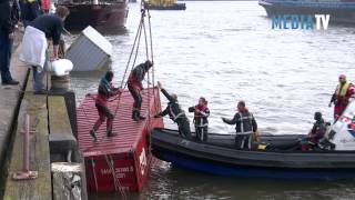 Aanvaring tegen Willemsbrug Rotterdam [upl. by Dworman]