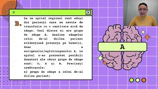 Rezolvare Varianta Bacalaureat 2023 Anatomie și fiziologie umană genetică și ecologie umană [upl. by Tesil]