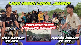 LAGA HEREX 500M‼️GPENG GARAGE VS TOLE GARAGE‼️ATASNYA NGERI LANGSUNG DITULUP‼️ [upl. by Ayalat]