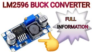 Lm2596 Dc To Dc Buck Converter Full Information [upl. by Lawry]