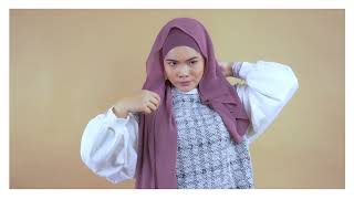 Quick amp Easy Hijab Styling with Misora Chiffon SemiInstant [upl. by Fakieh]