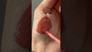 Pinkish brown lipstick💕lipstick lipstickloverlipstickswatches yt shortvideo shorts lipstick [upl. by Noirred]