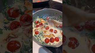 Creamy Chicken Spinach and Tomato Recipe  Joe Wicks Recipes [upl. by Eimmot399]