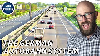 The German Autobahn System The Benefits of Unlimited Speed [upl. by Bonnes947]