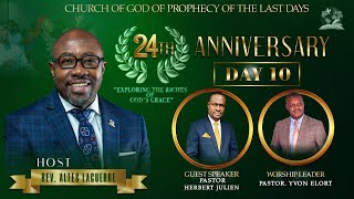 24th Anniversary Revival  quotExplorer Les Richesses de la Grace de Dieuquot  Day 10 [upl. by Prosper62]