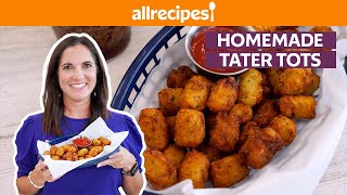 How to Make Homemade Tater Tots  Get Cookin  Allrecipes [upl. by Amein644]