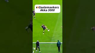 Saelemaekers Akka 3000 Tutorial！football footballshorts footballskills [upl. by Almita990]