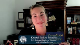 Krystal Parker talks about Christian Business Almanac [upl. by Annoet]