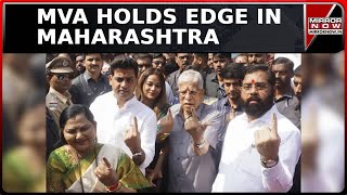 Maharashtra Exit Polls BJP Holds Edge In Maharashtra India Bloc Reject Poll Predictions  Top News [upl. by Egiarc]