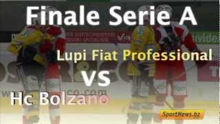 Finale playoff HC Val Pusteria  HC Bolzano [upl. by Loresz1]