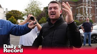 Tommy Robinson to miss planned London protest after being remanded into custody [upl. by Leslee]