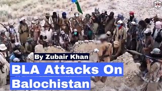 Fateh Squad of BLA attacks in different areas of Balochistan [upl. by Helbon194]