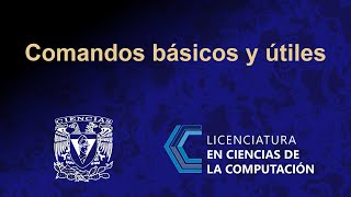 Propedéutico de Ciencias de la Computación Comandos básicos y útiles [upl. by Elades702]