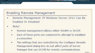 50 Enabling Remote Management [upl. by Sidnak]