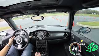 First time trying autocross 2005 Mini Cooper S [upl. by Odanref]