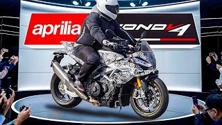 2025 NEW APRILIA TUONO V4 UNVEILED [upl. by Maurine548]