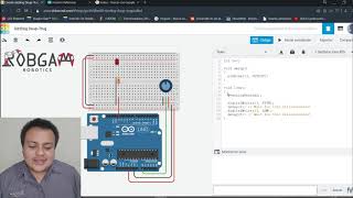 Tinkercad Potenciometro led [upl. by Okuy351]