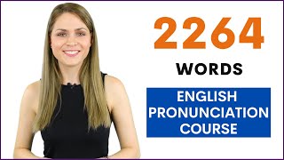 2264 Words  English Pronunciation Practice of Consonant Sounds using Minimal Pairs [upl. by Hedwiga367]