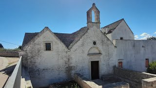 Locorotondo Murgia Valleditria Campagna Masseria e Chiesa Cappella rurale SantAnna 1711 [upl. by Sisely]