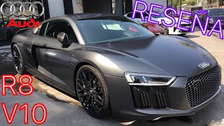 Audi R8 V10 Plus  Mejor opción que un Lamborghini Engine Sounds [upl. by Oniluap557]