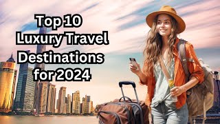 Top 10 Luxury Travel Destinations for 2024 Where to Go Next [upl. by Esirahc372]