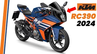 Finally KTM RC 390 New Model 2024 Launch 💥 5 Big Updates  Price  RC390 New Model E20 OBD2 [upl. by Assilrac]