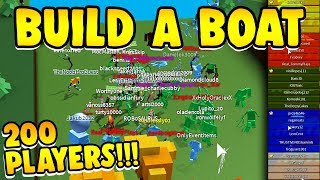 Build a Boat 200 PLAYER SERVERS [upl. by Porush221]