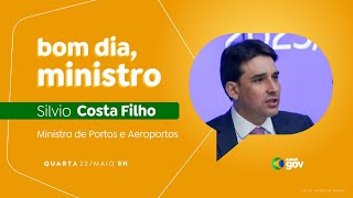 🔴 Bom Dia Ministro I Silvio Costa Filho [upl. by Madelena90]