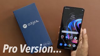 Motorola Edge 20 Pro Unboxing amp Hands On Overview [upl. by Massarelli982]