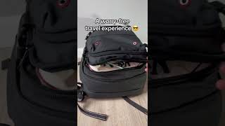 Airlines hate this backpack 🎒 travel travelhacks travelessentials [upl. by Allac933]