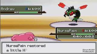 Pokemon Platinum WiFi Battle 67 vs RevolutionX1600 [upl. by Ynaffad222]