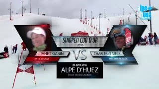 Alpe dHuez  SKIOPEN COQ DOR 2016  Les Finales [upl. by Ramej]