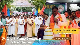 Official Trailer of Teachers day 2024 St Johns HS School Barama [upl. by Aicats]