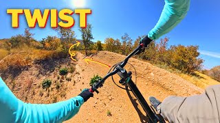 Twist MTB trail in Bountiful Utah [upl. by Trofmoc]