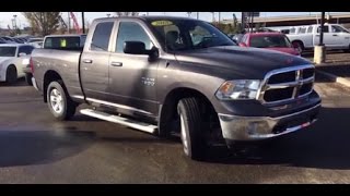 2015 Ram 1500 SLT 4X4  36L V6  8Speed Auto  Backup Camera  Crosstown Auto Centre [upl. by Hennessey439]