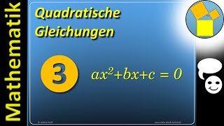 Quadratische Gleichungen 3  Rueff [upl. by Leksehcey]